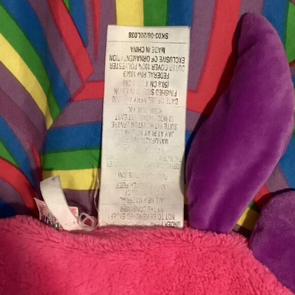 Children's Happy Napper Sleeping Bag Unicorn Rainbow - Picture 7 of 10